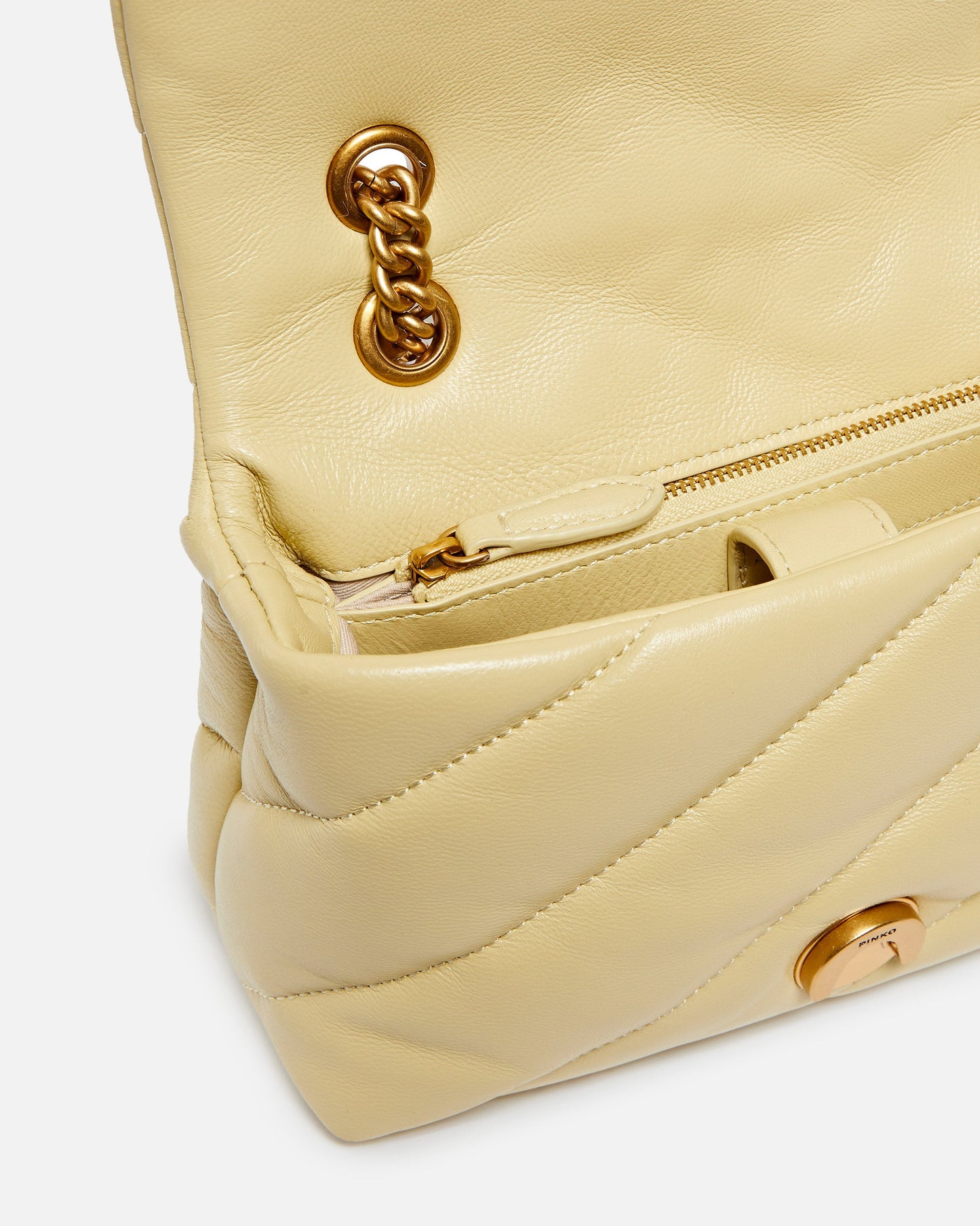 Small shoulder bag Love Bag Puff Maxi Quilt