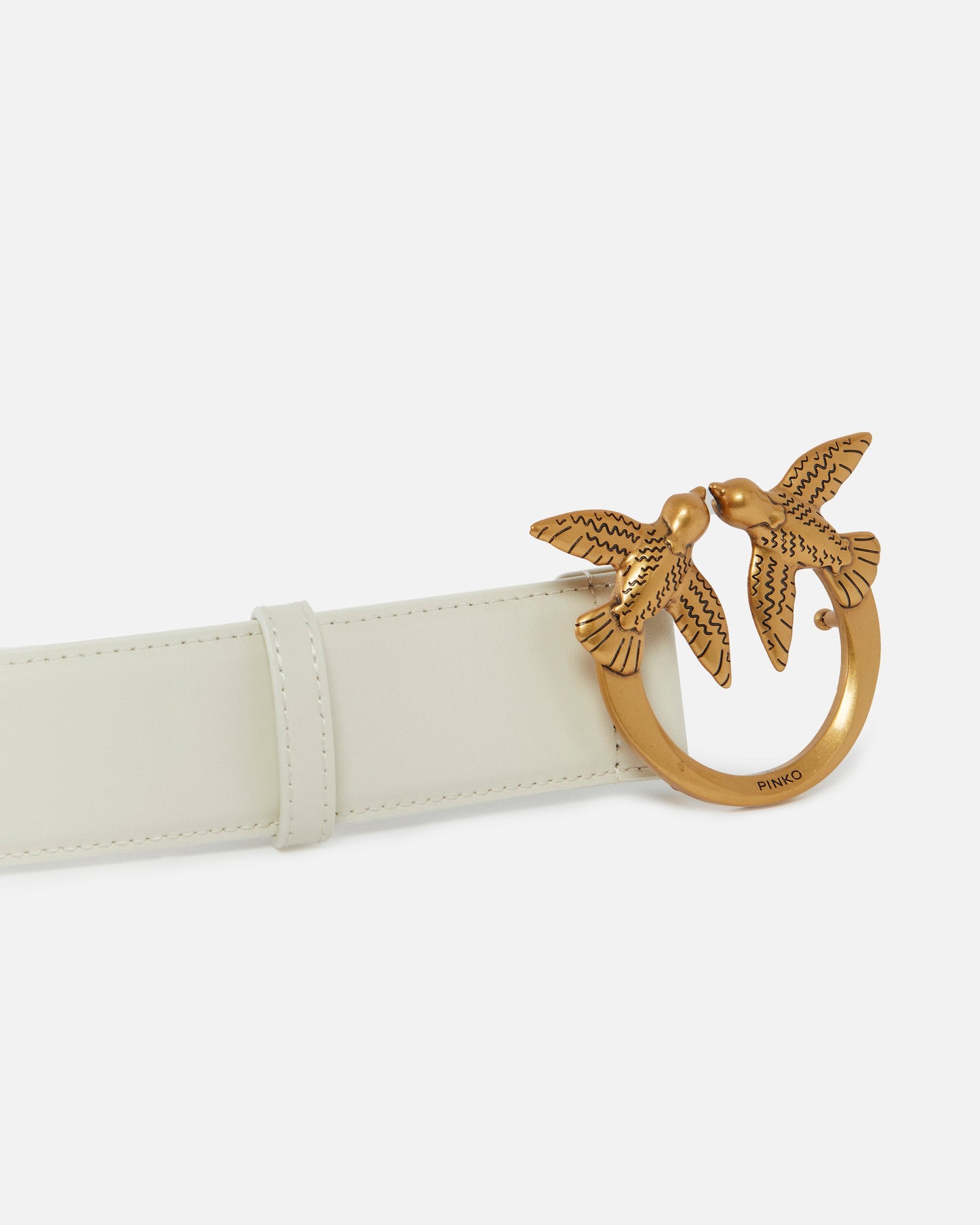 Love Birds high leather belt 4cm