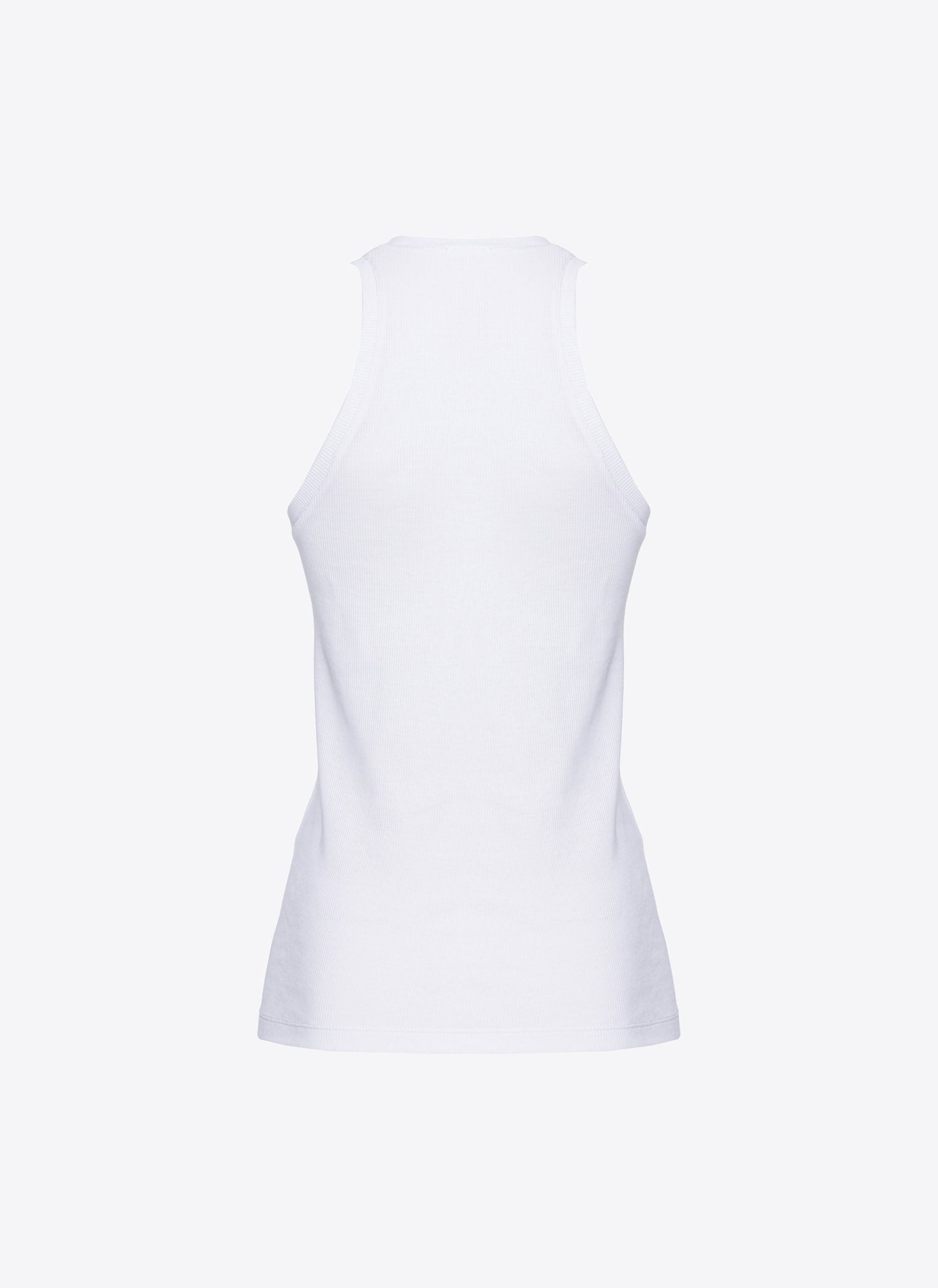 Ribbed top with logo