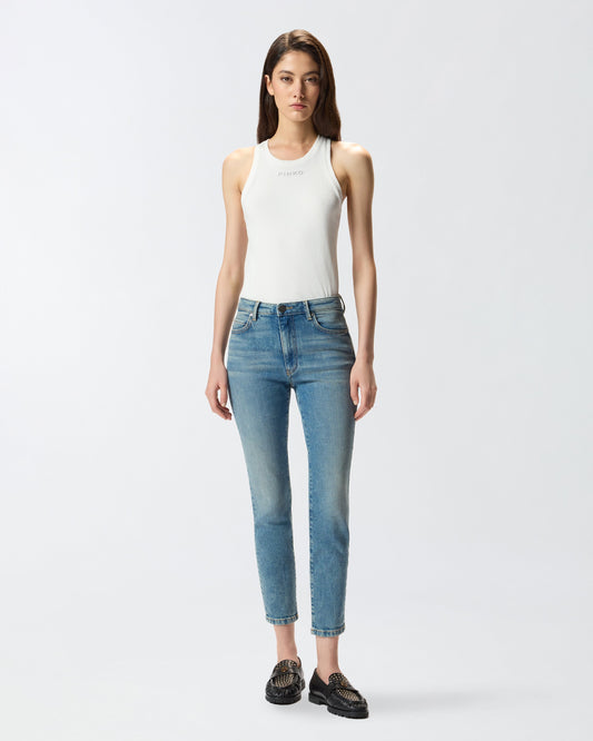 Ribbed vest top