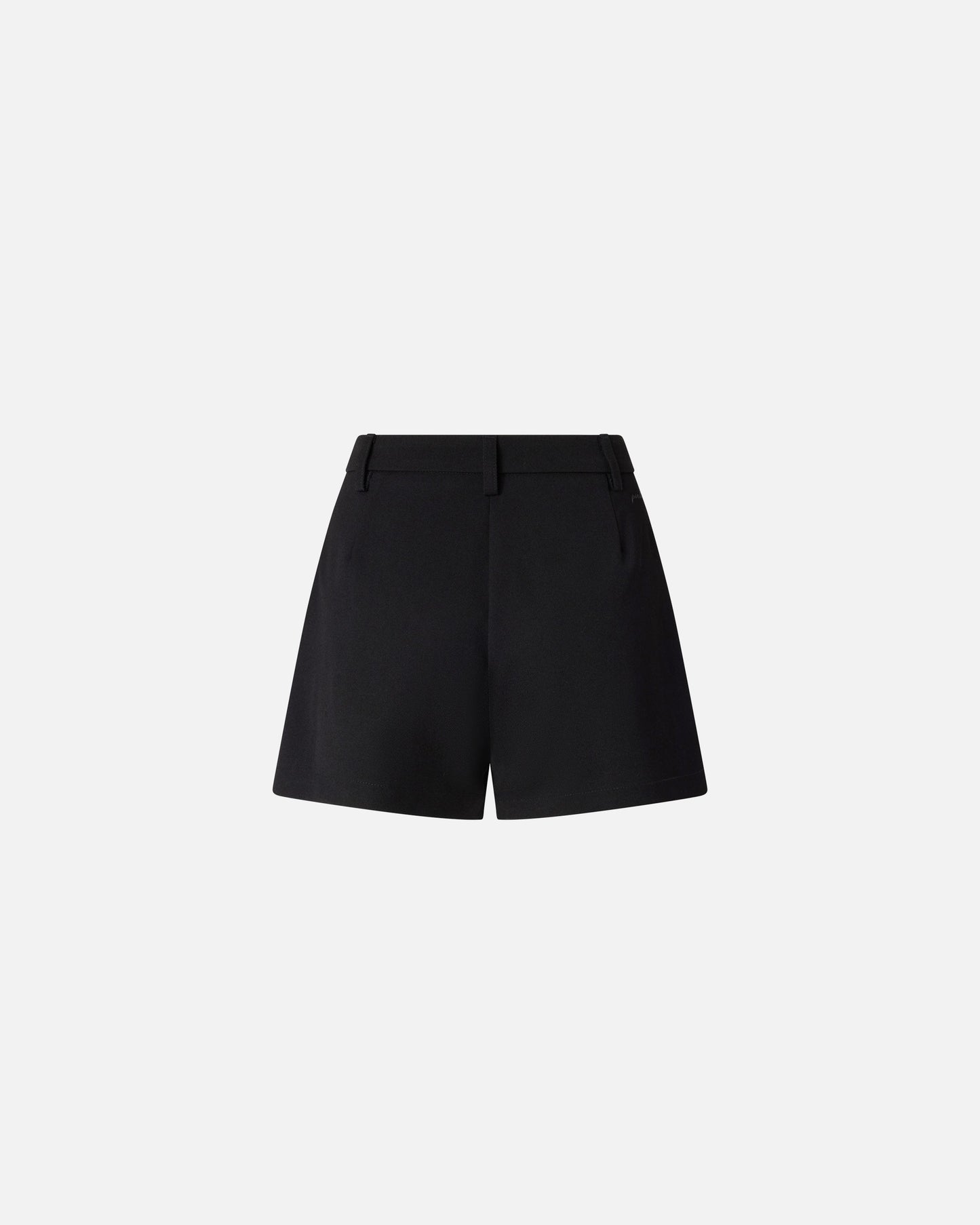 Shorts with jewel buttons