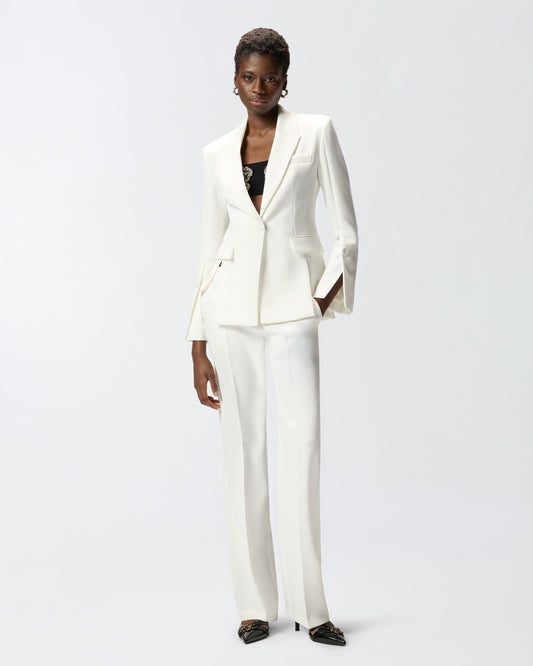 Jacket in technical canvas