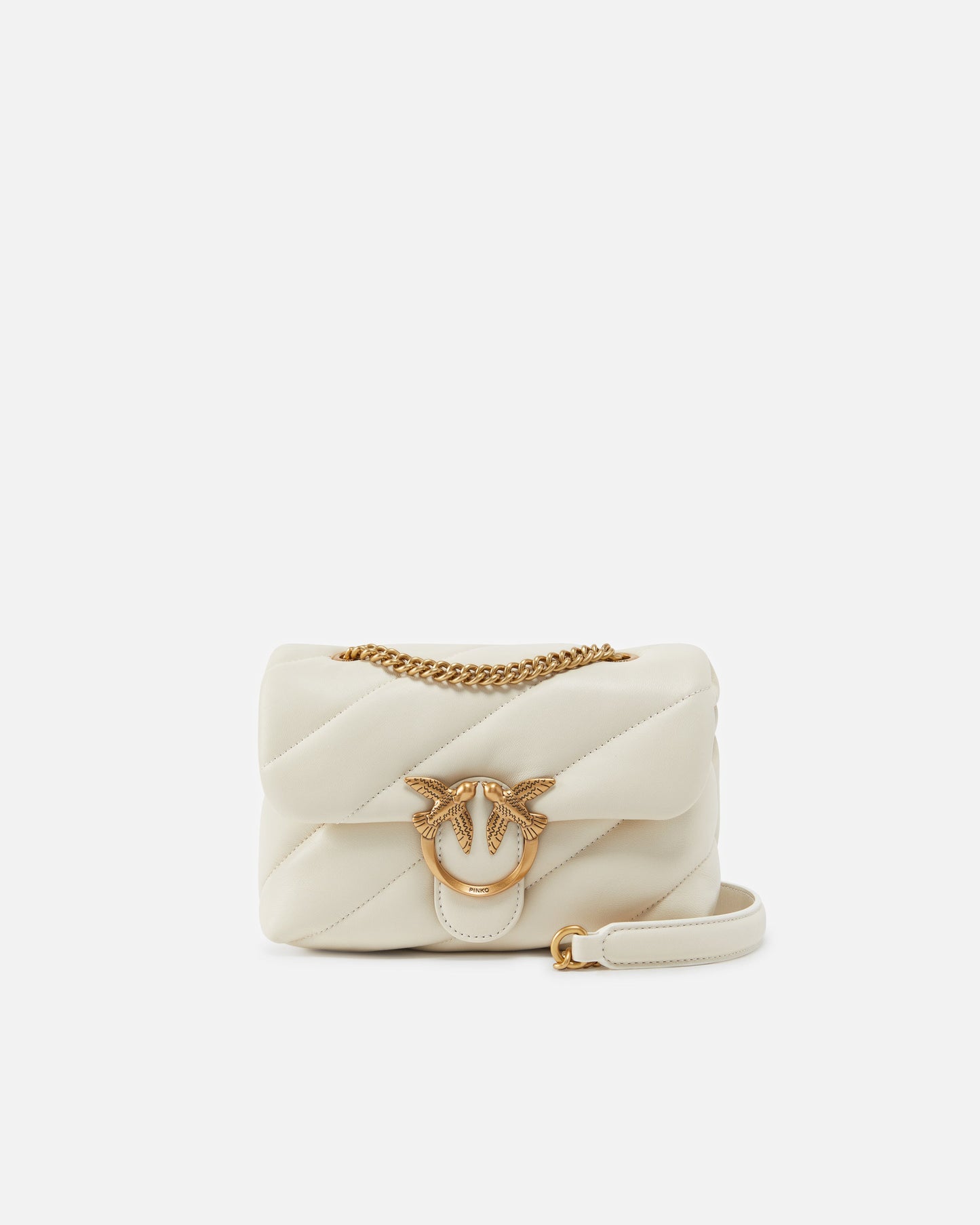 Small shoulder bag Love Bag Puff Maxi Quilt
