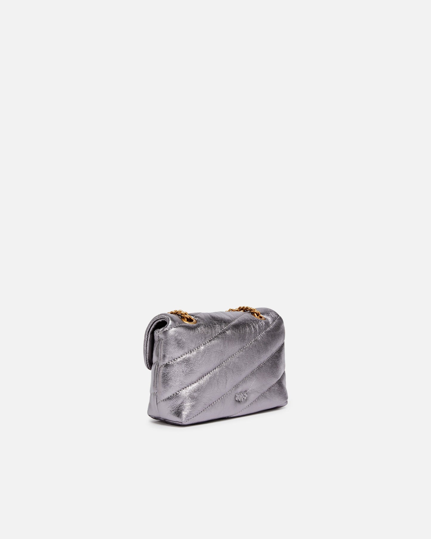 Baby Love Bag Puff laminated nappa leather crossbody bag