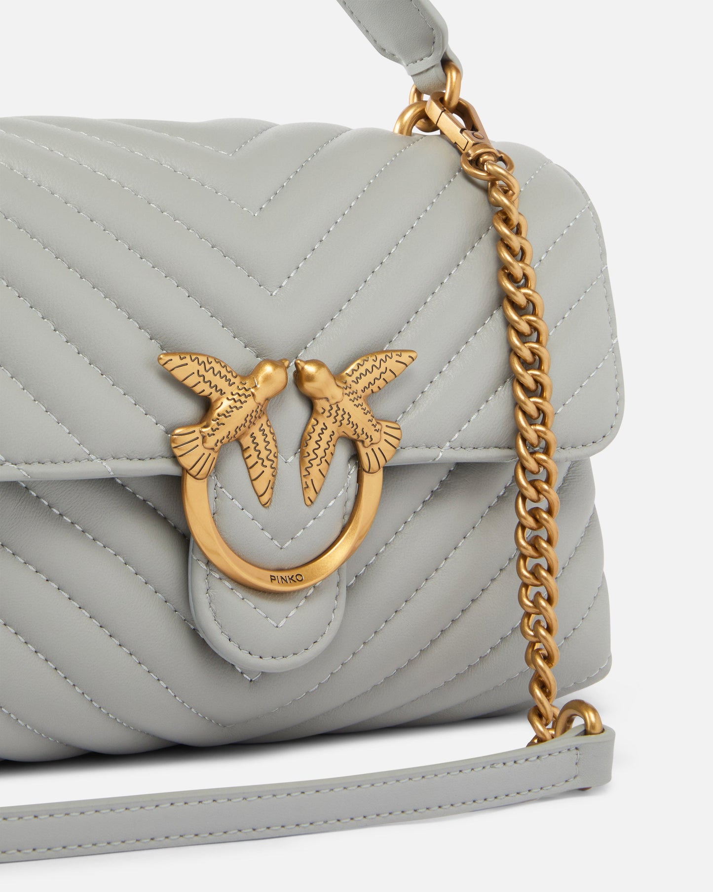 Mini handbag Lady Love Bag Puff Chevron