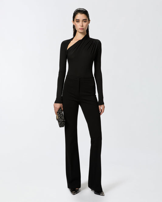 Flared full Milano trousers