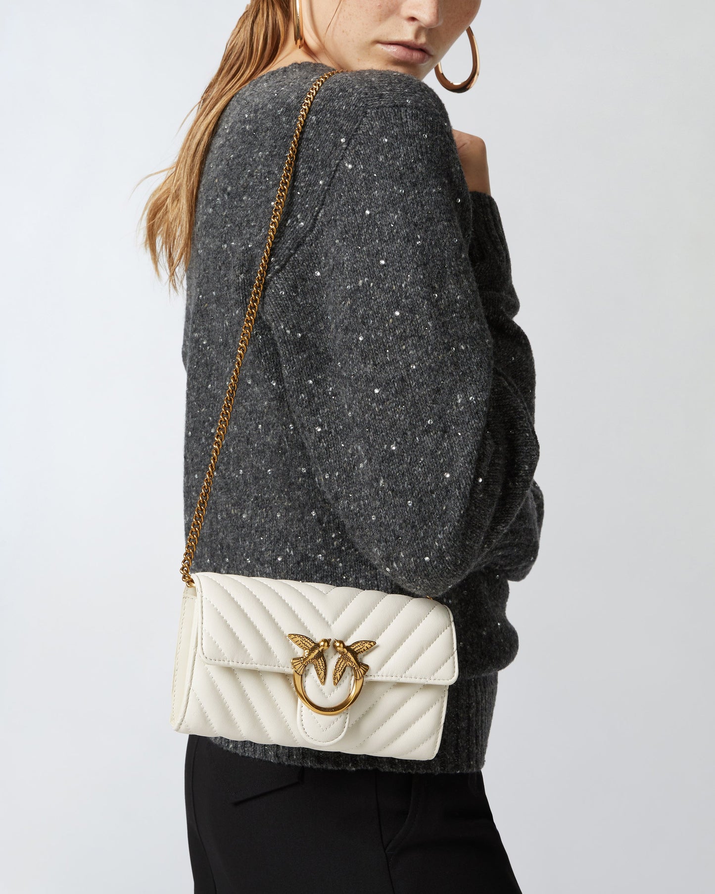Love Bag One Wallet Chevron
