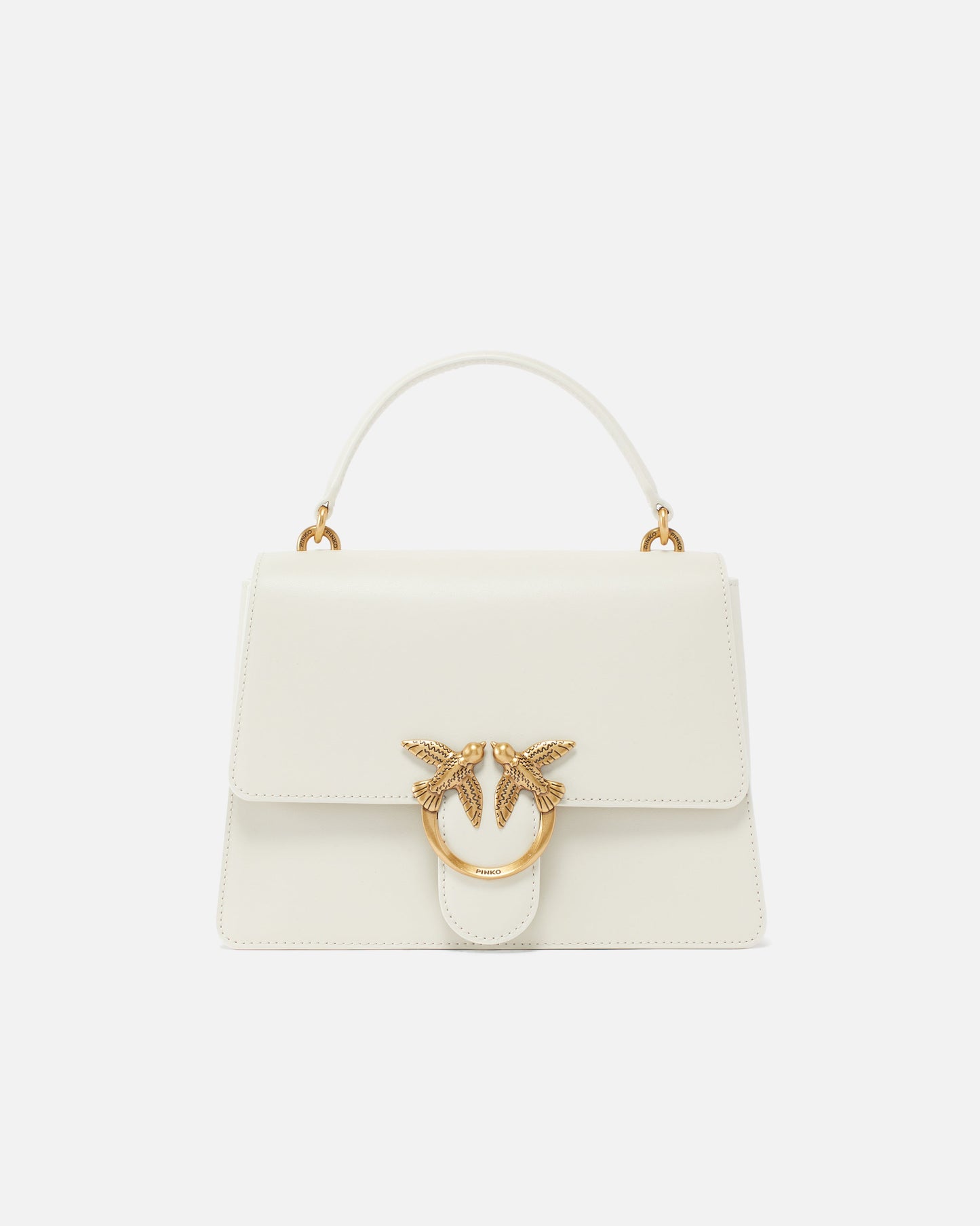 Medium handbag Love Bag Top Handle in leather