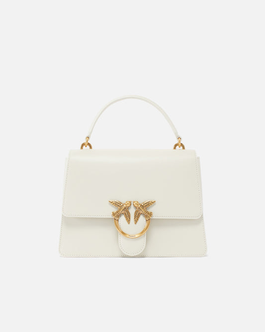Medium handbag Love Bag Top Handle in leather