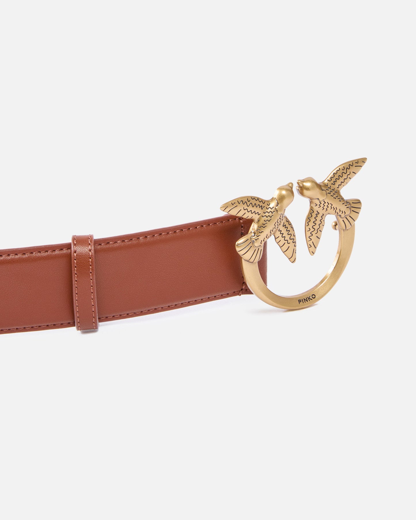 Love Birds high leather belt 4cm