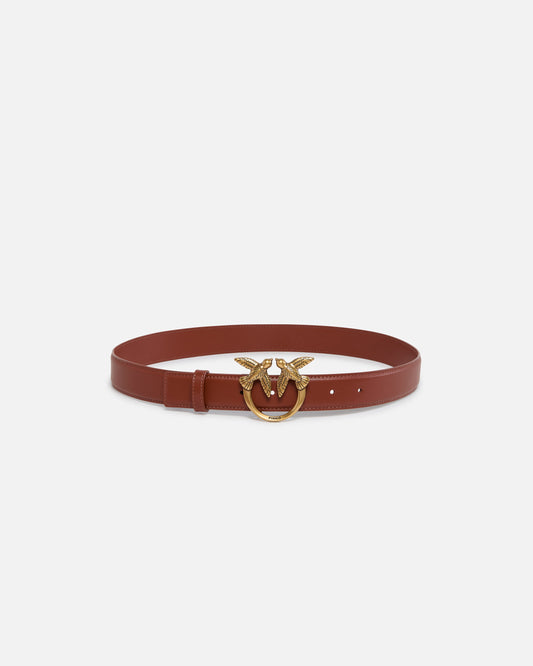 Love Birds leather belt 3cm