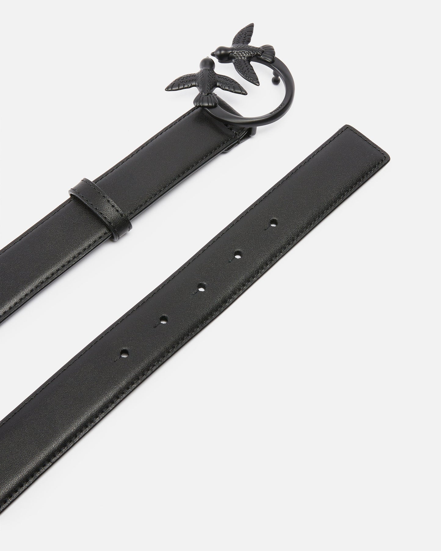 Belt with colored buckle 3cm