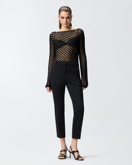 Straight-leg trousers