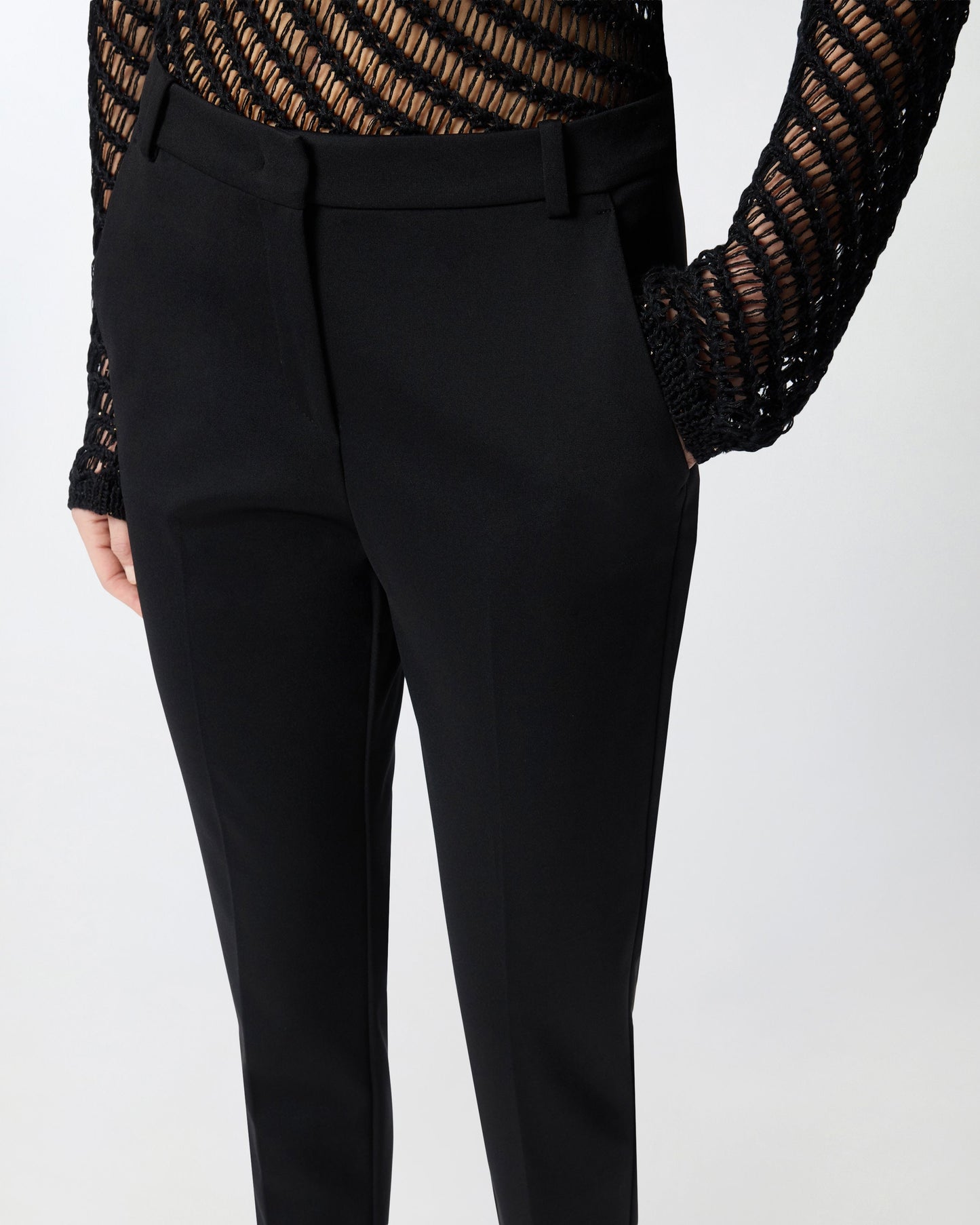 Straight-leg trousers