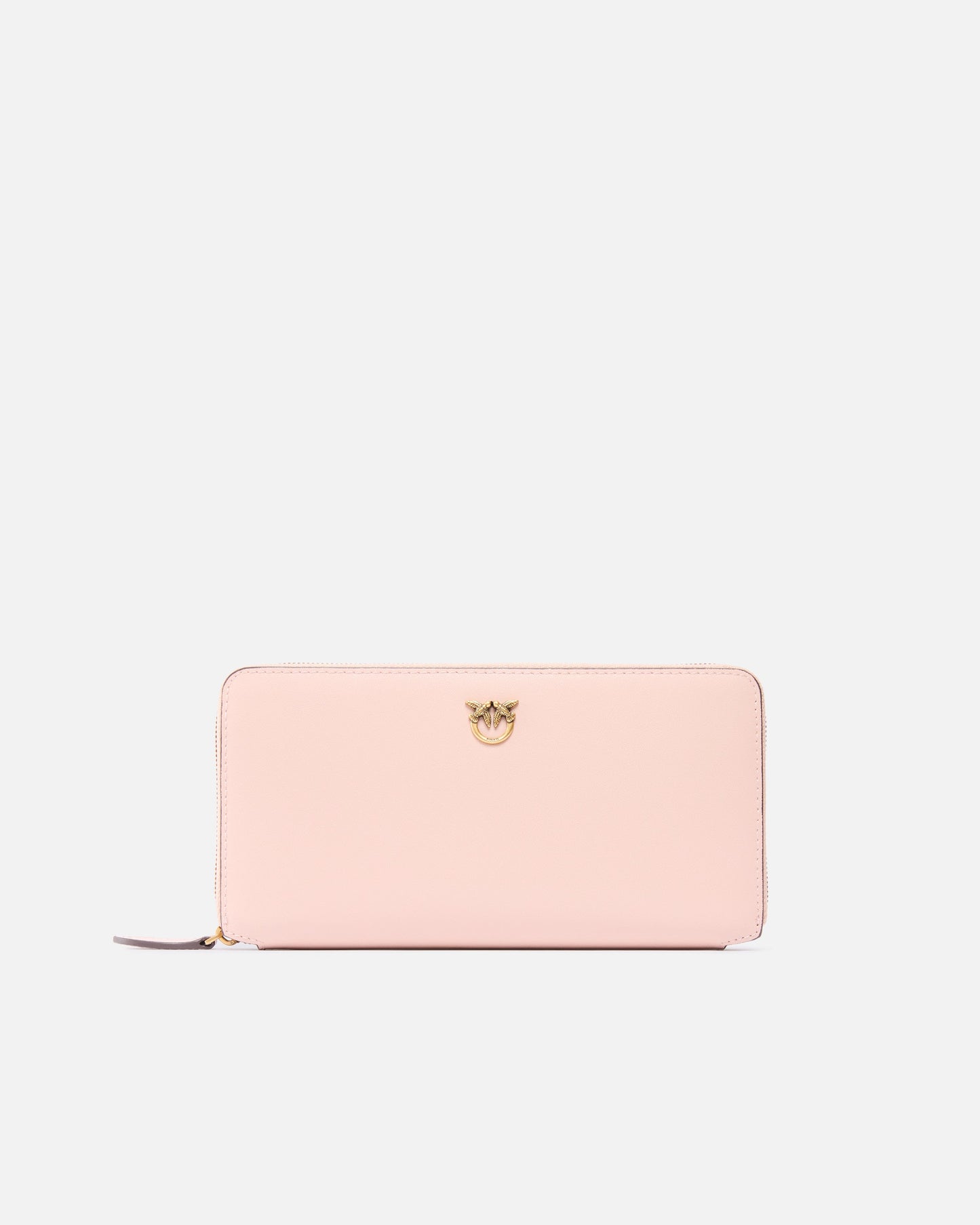 Zip-around leather purse