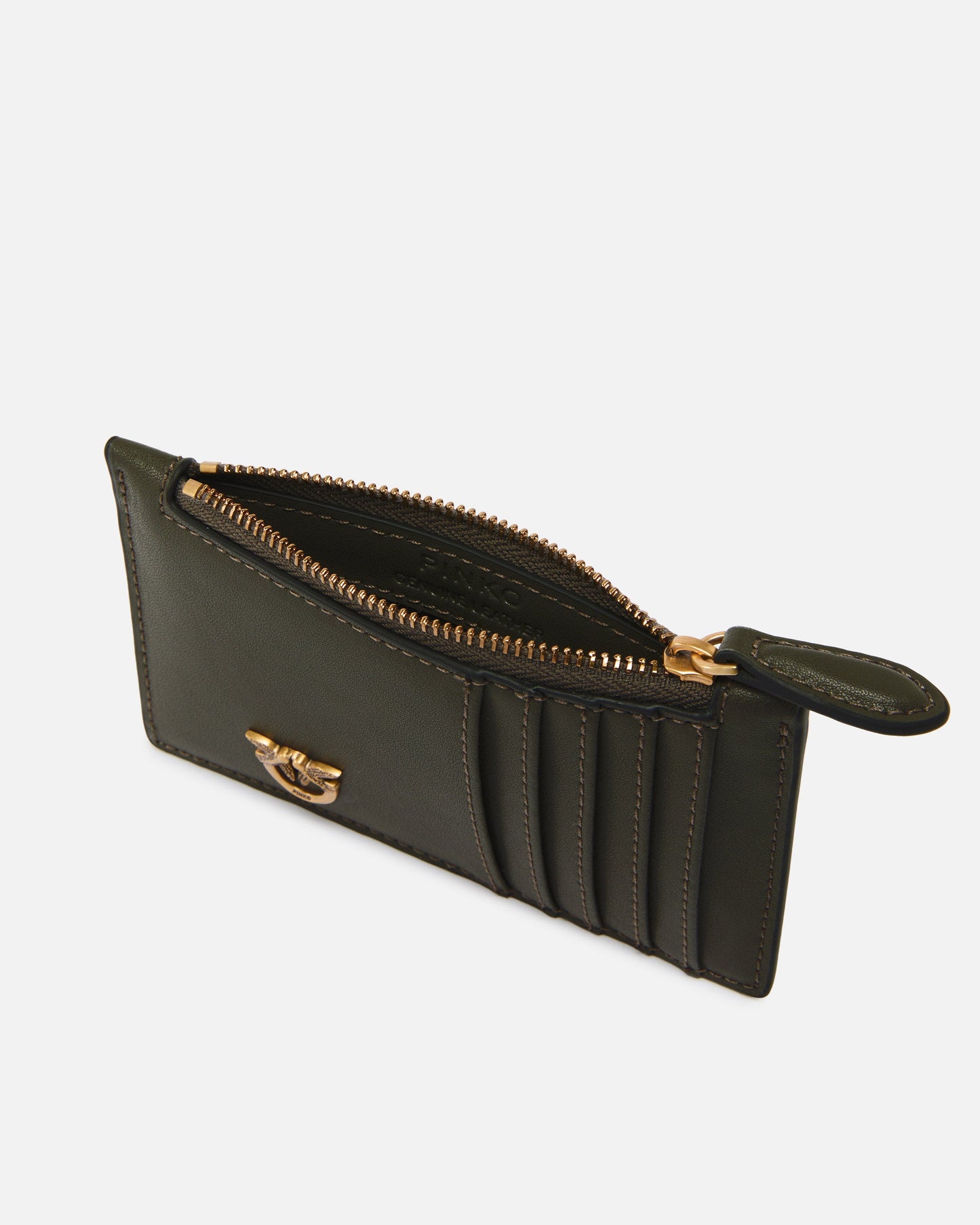Zipped card holder