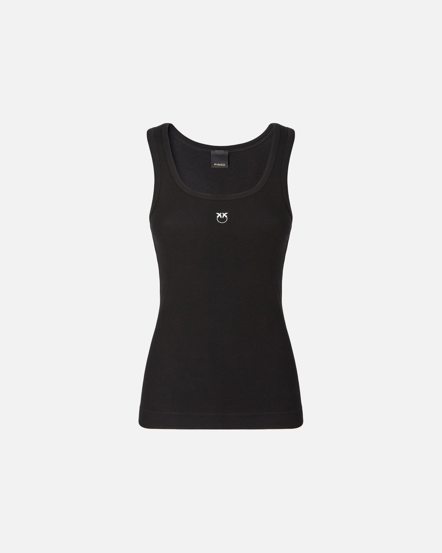 Vest top with Love Birds golden detail