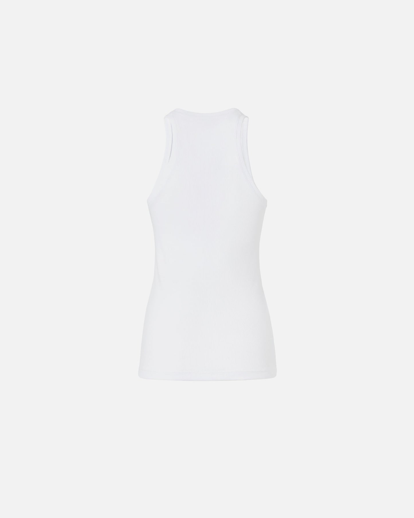 Ribbed camisole top with logo
