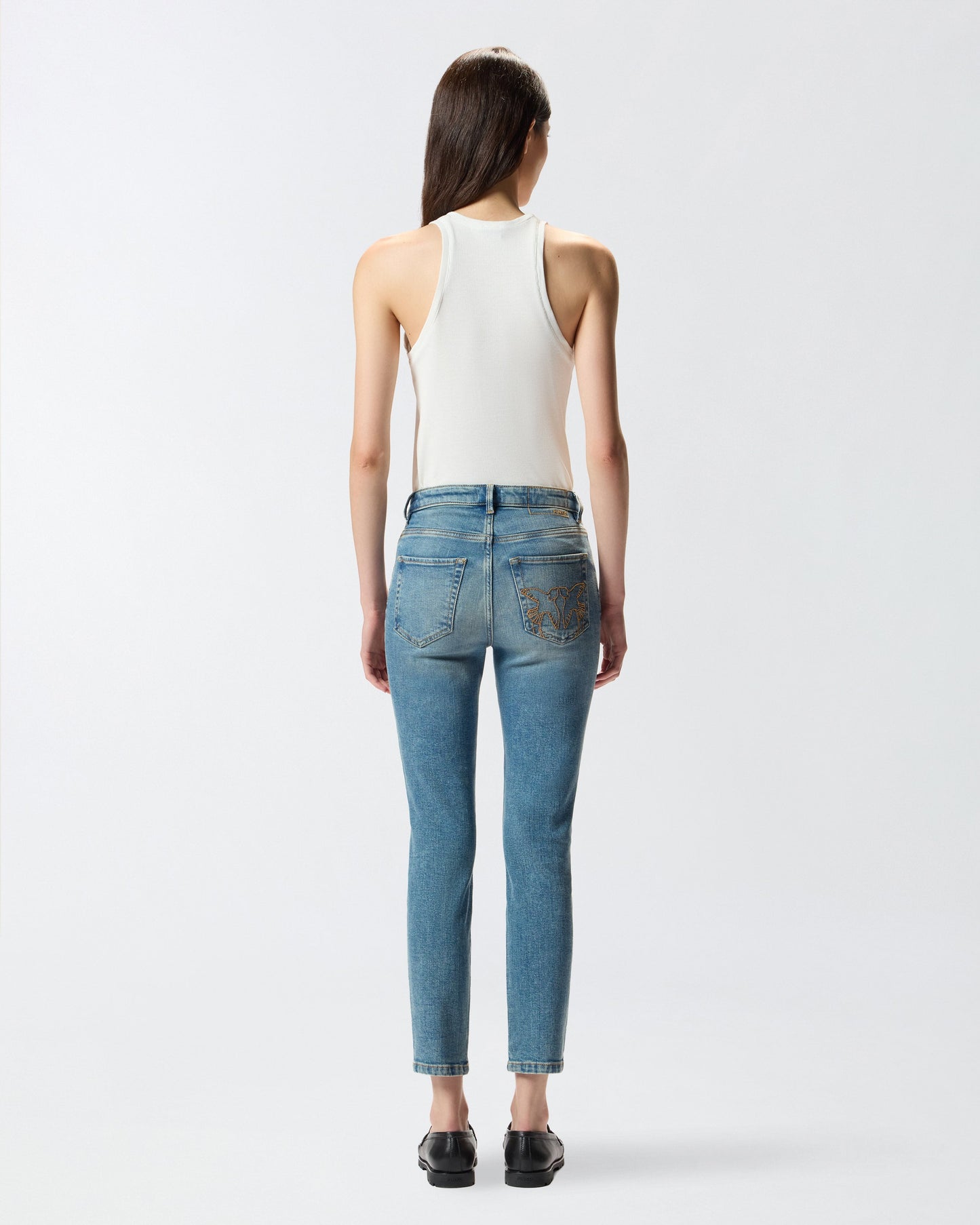 Ribbed vest top