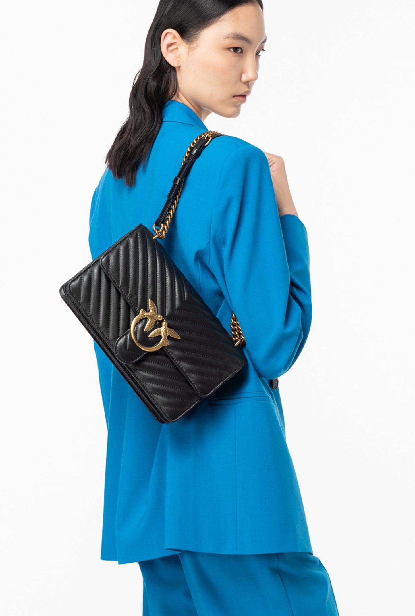 Medium shoulder bag Love Bag One Chevron