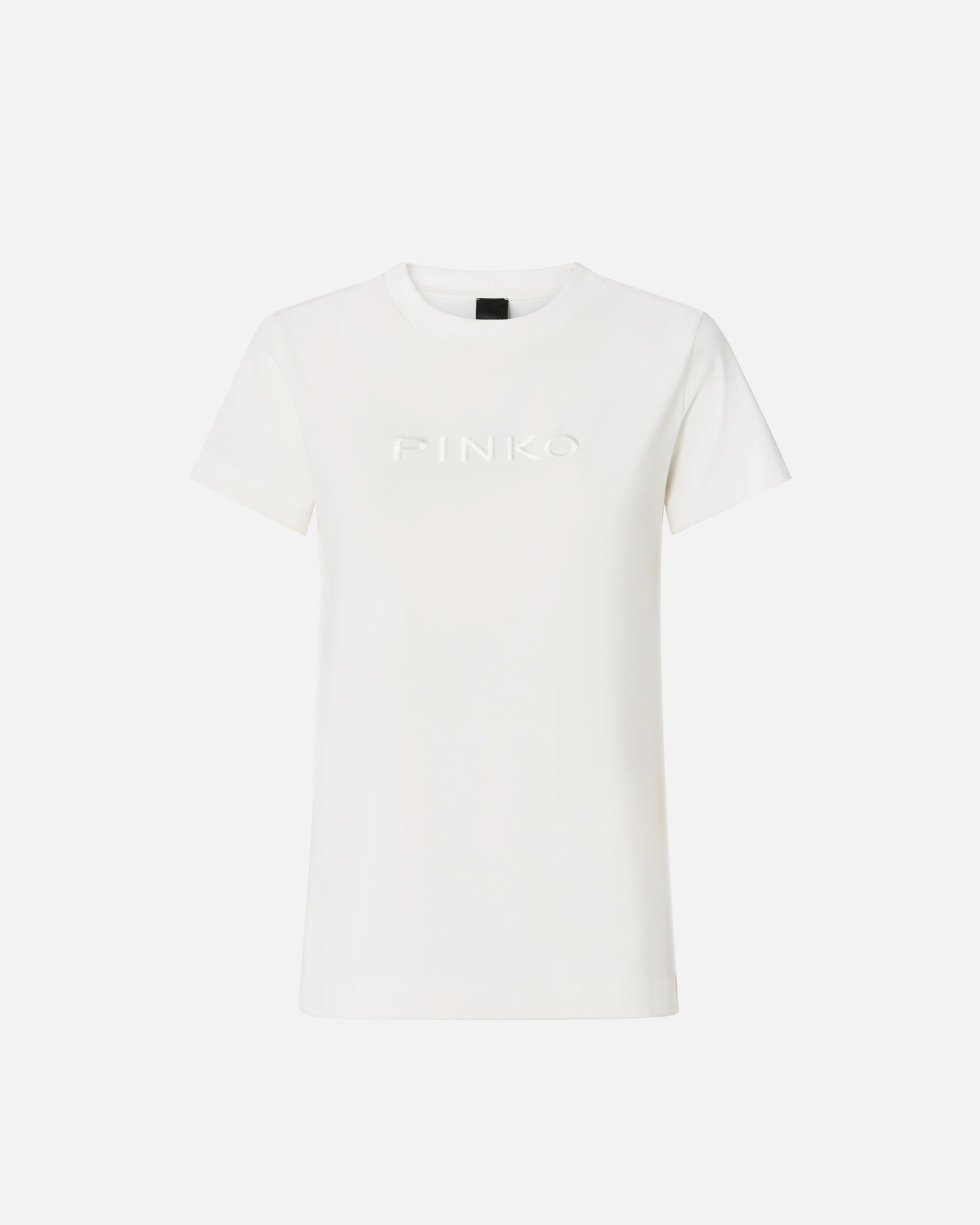 T-shirt with logo embroidery