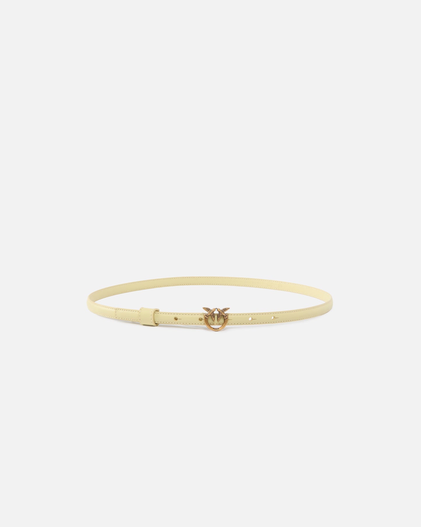 Thin belt with Love Birds buckle, 1cm