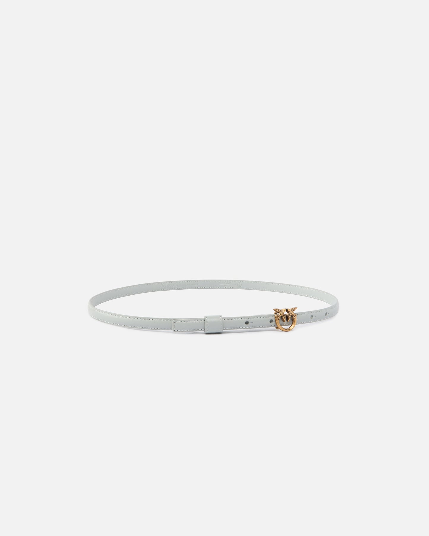 Thin belt with Love Birds buckle, 1cm