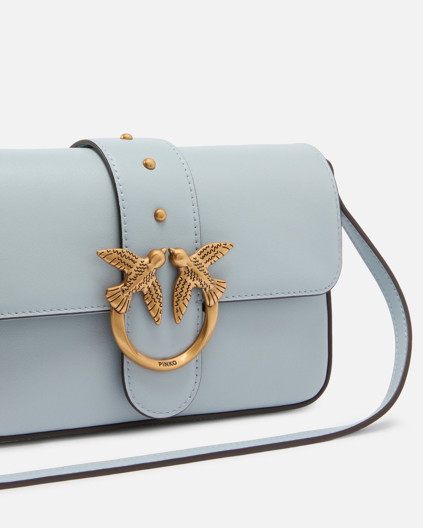 Soft leather shoulder bag Mini Love Bag