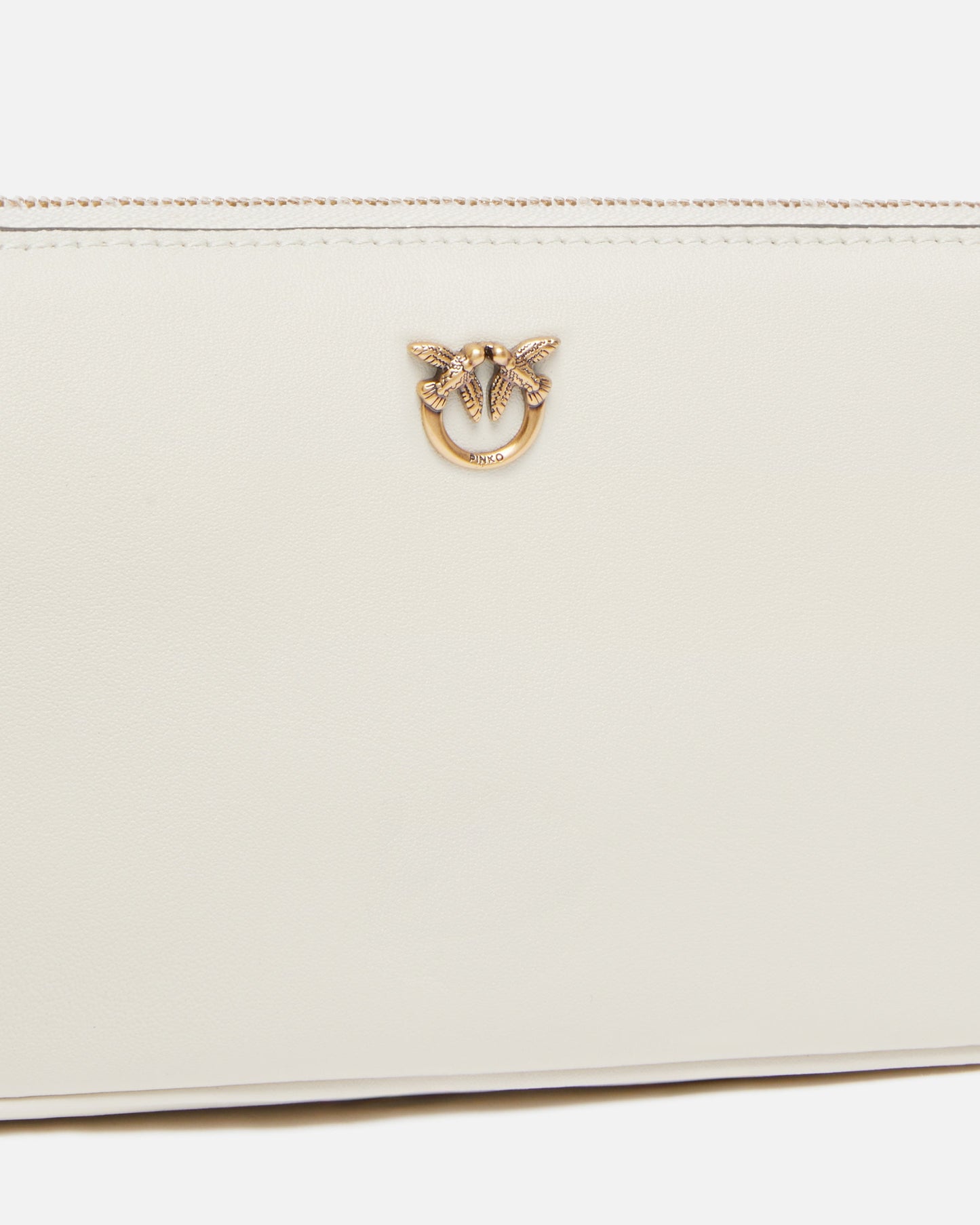 Leather Mini Half Moon crossbody bag