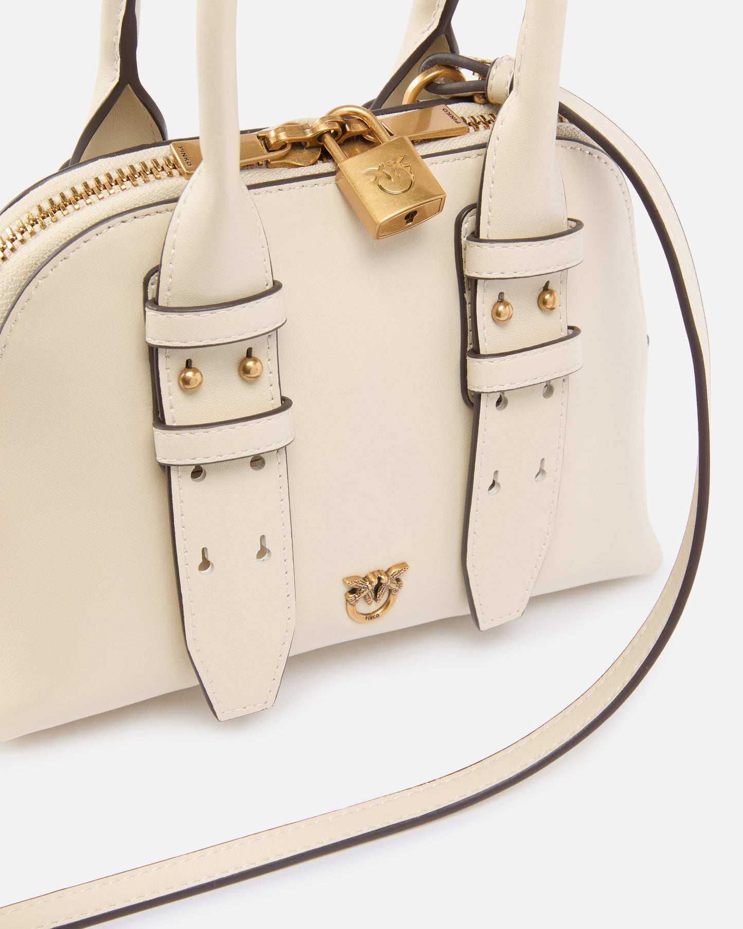 Leather Mini Escape Bag bowling bag