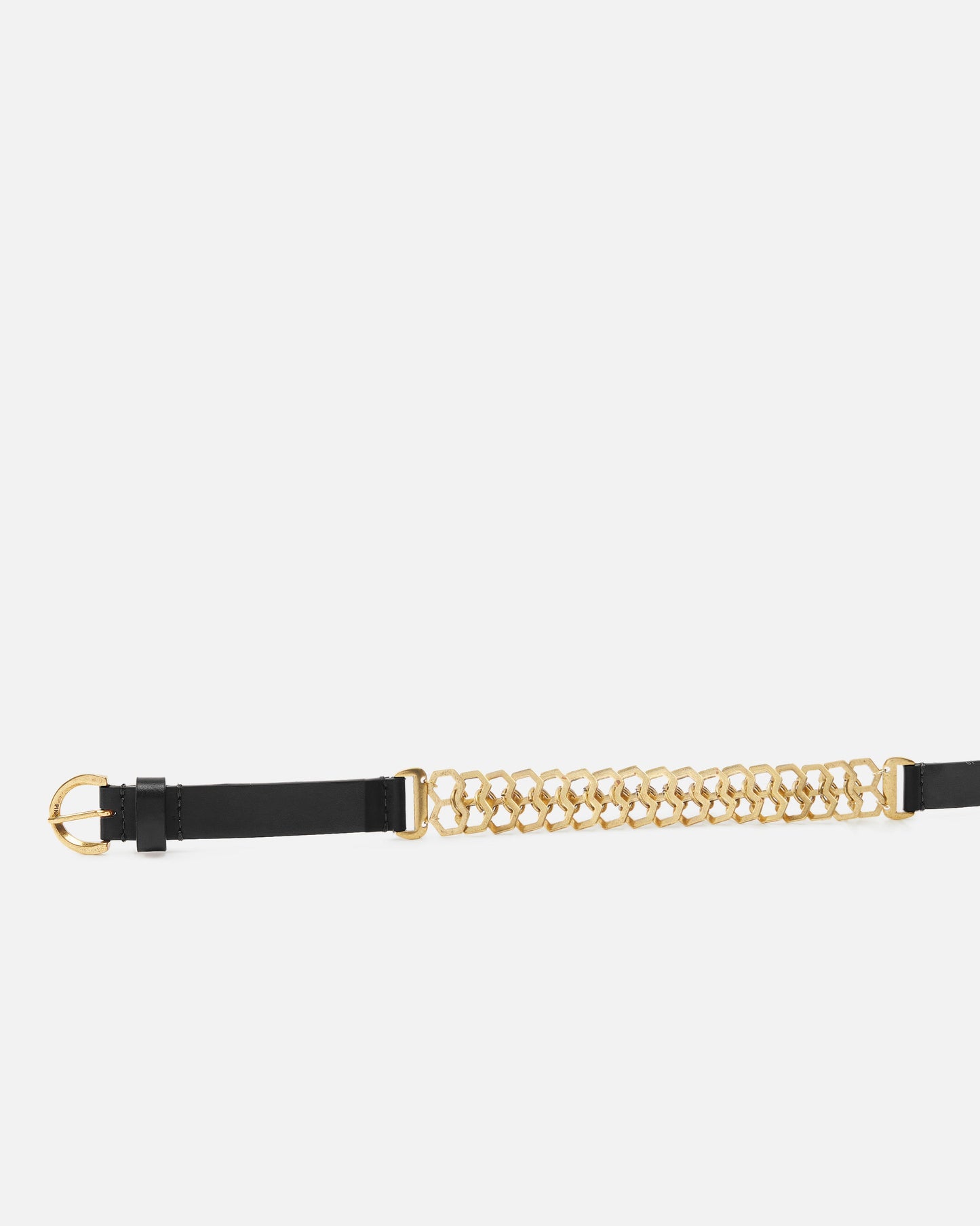 Belt with chain insert, 2 cm