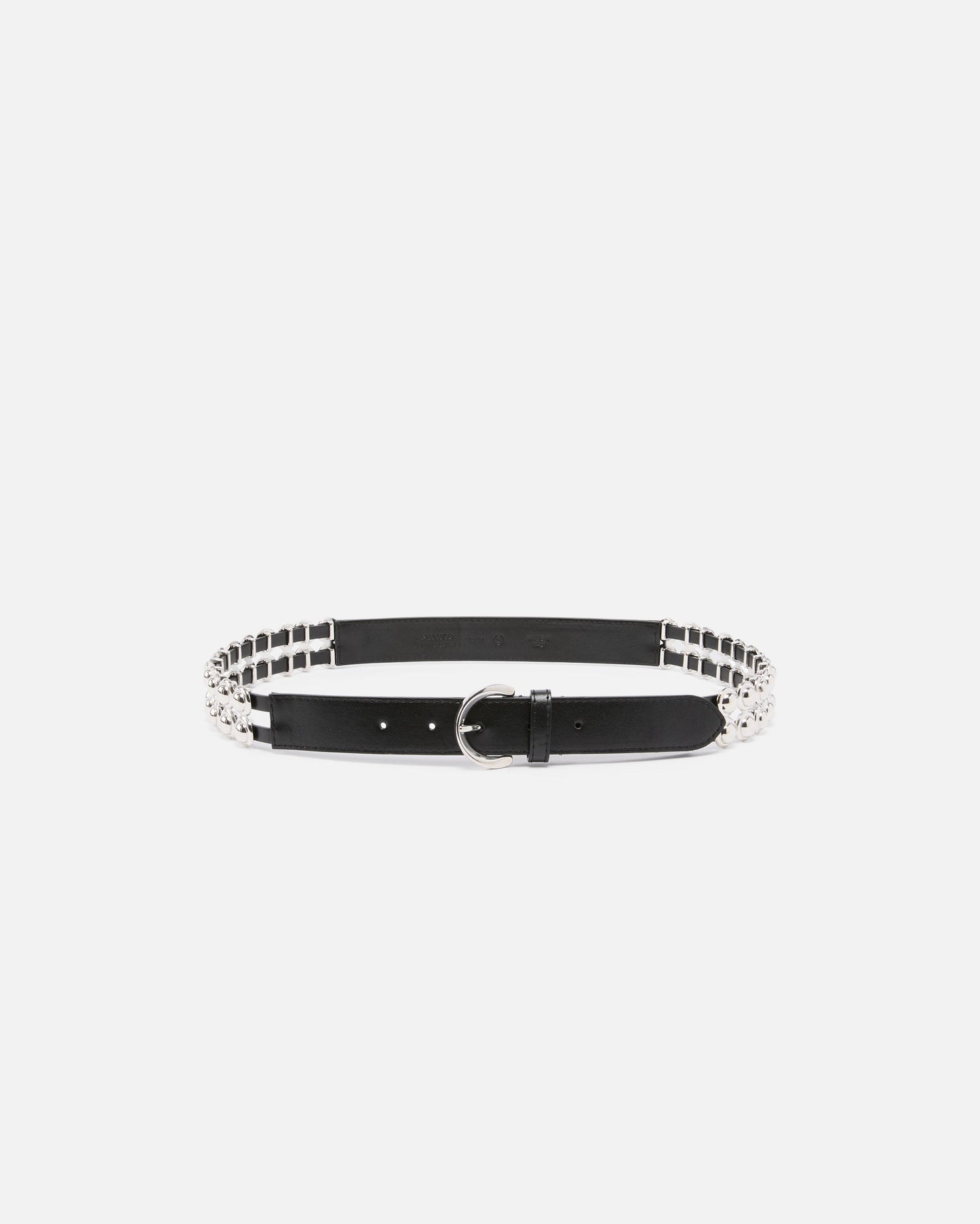 3-cm belt with studs