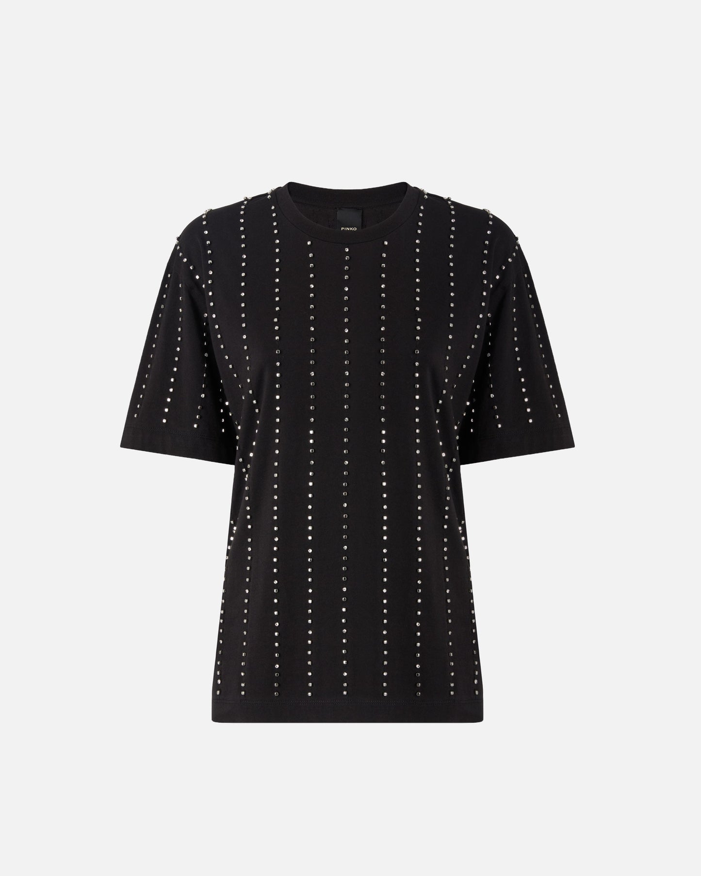 T-shirt with jewel stripes