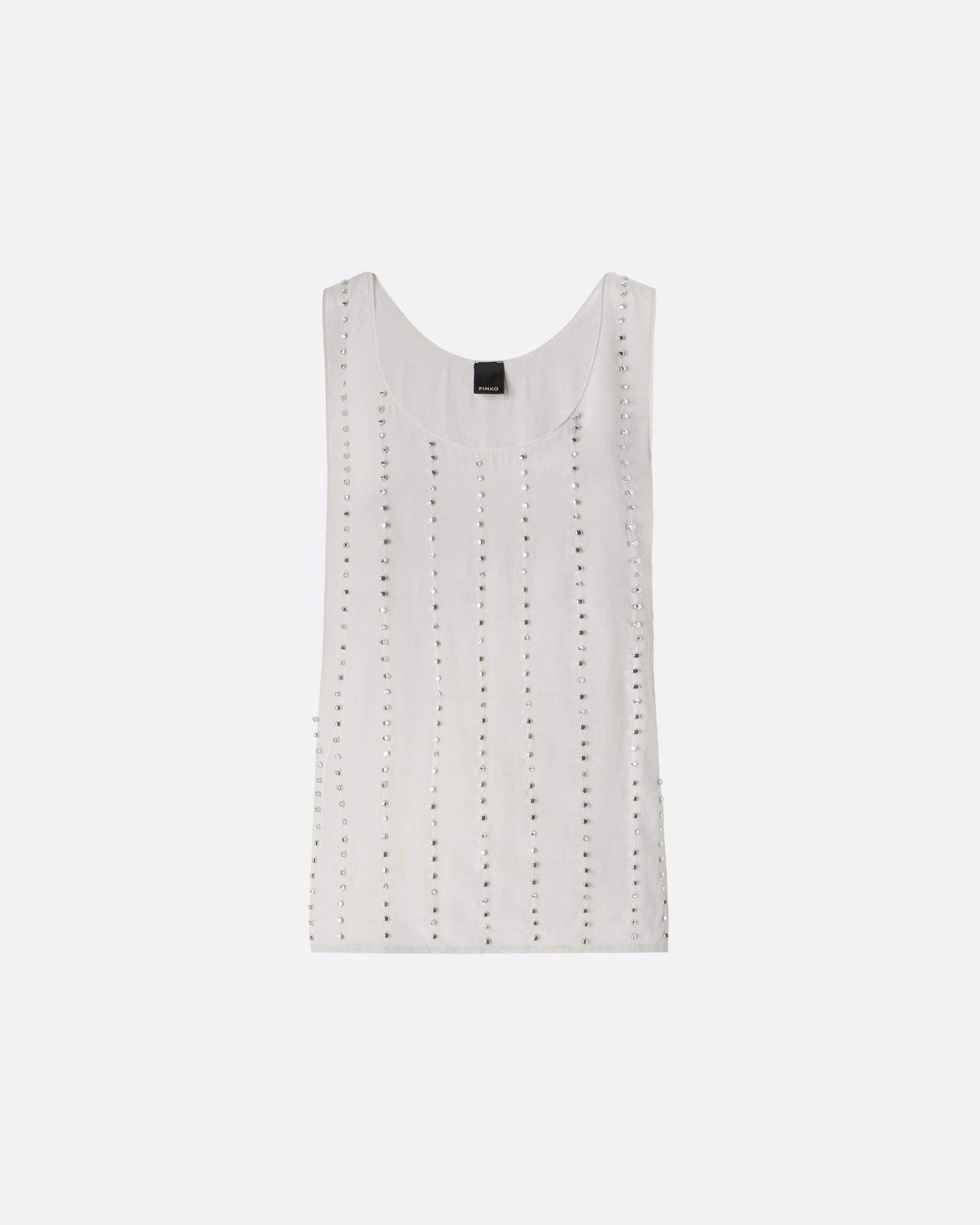 Vest top with jewel stripes