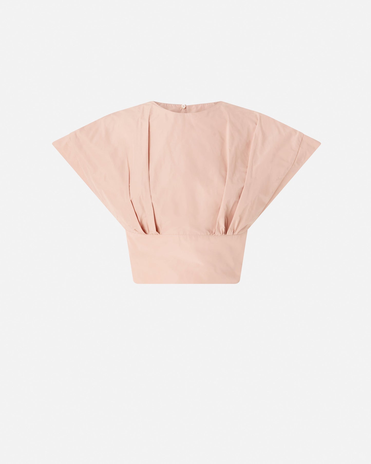 Crop top with wide sleeves