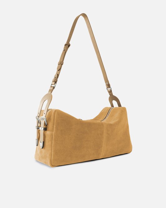 Keeper Bag large shoulder bag in suede