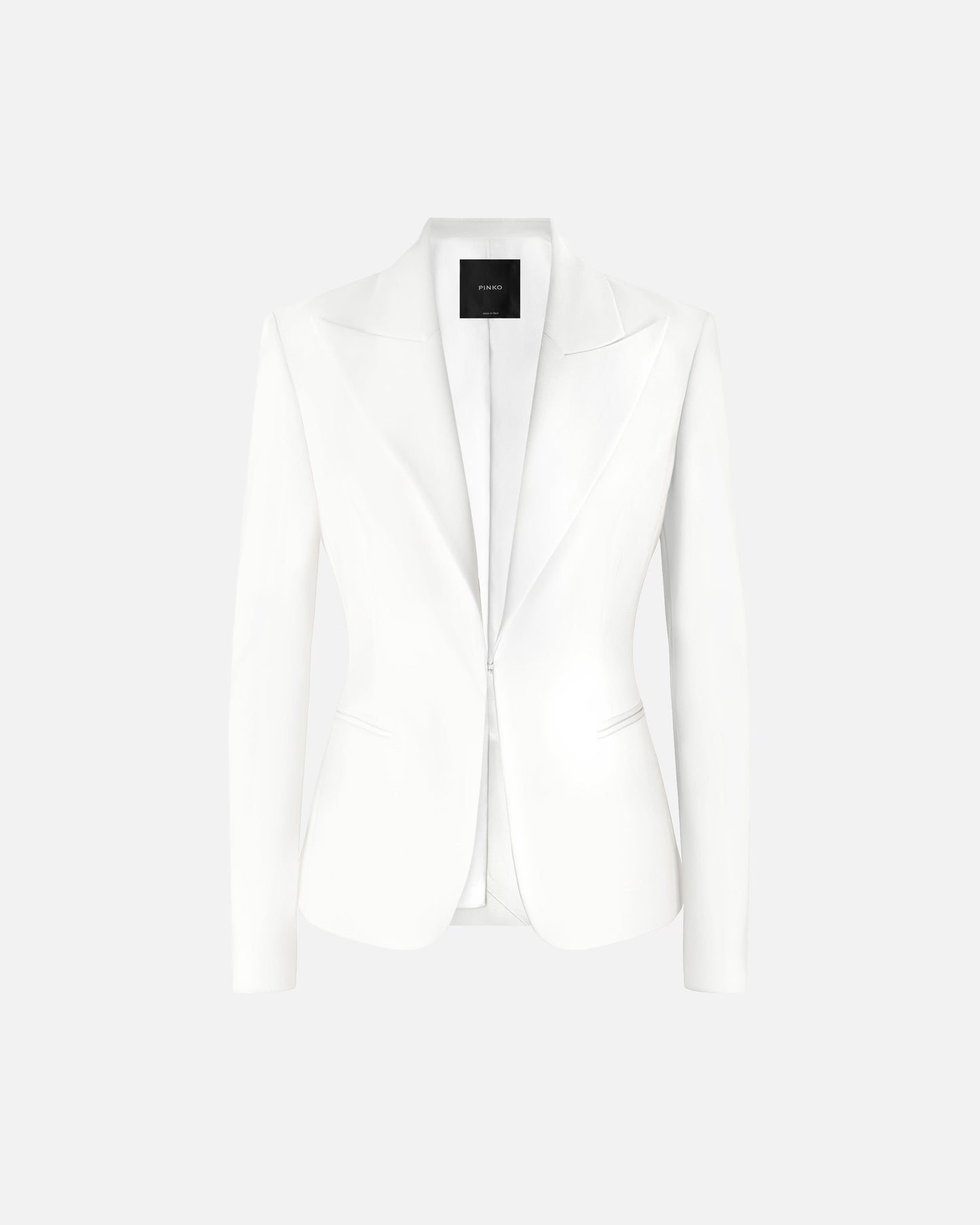 Jacket with rear slit