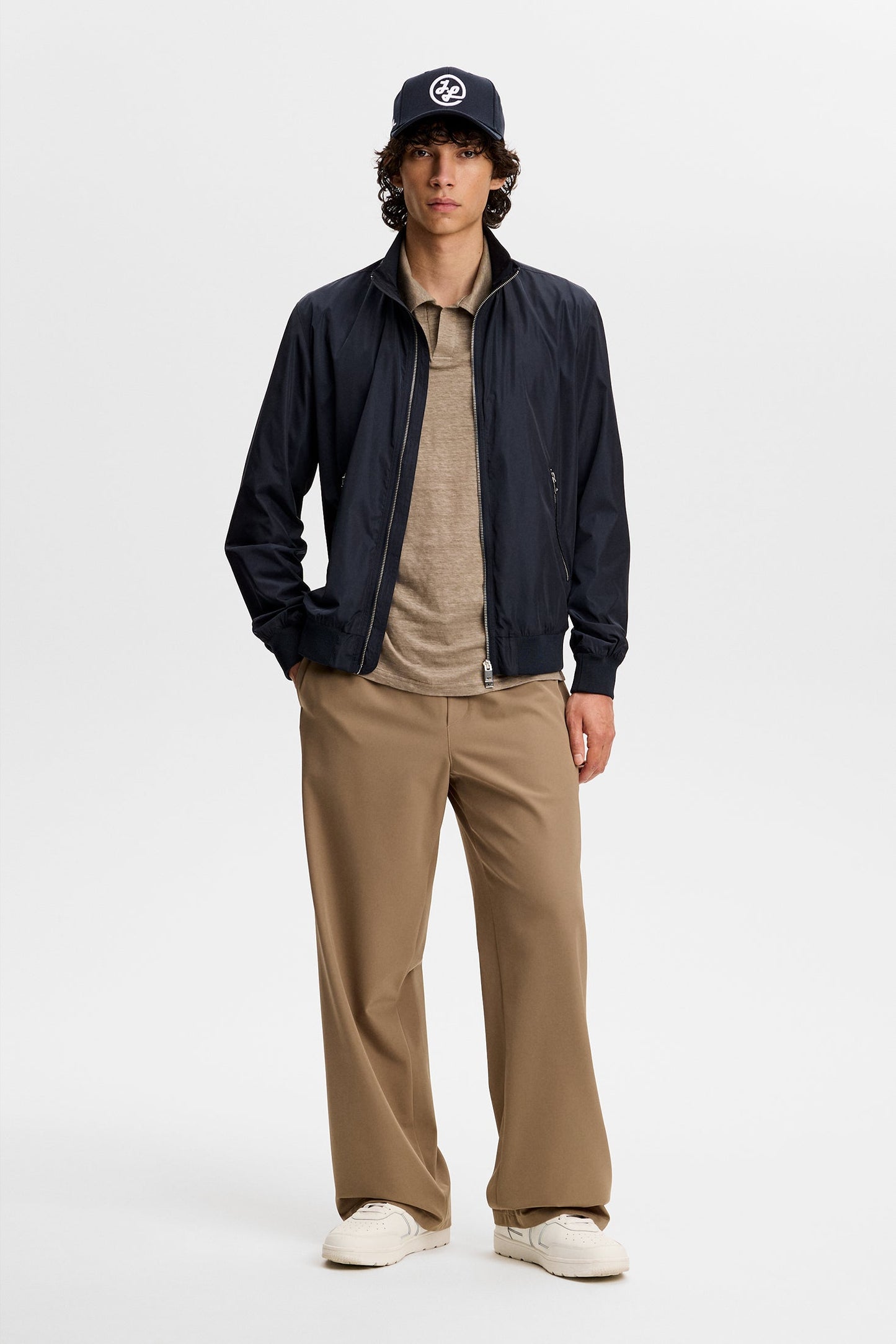Roy Linen Polo / Brindle