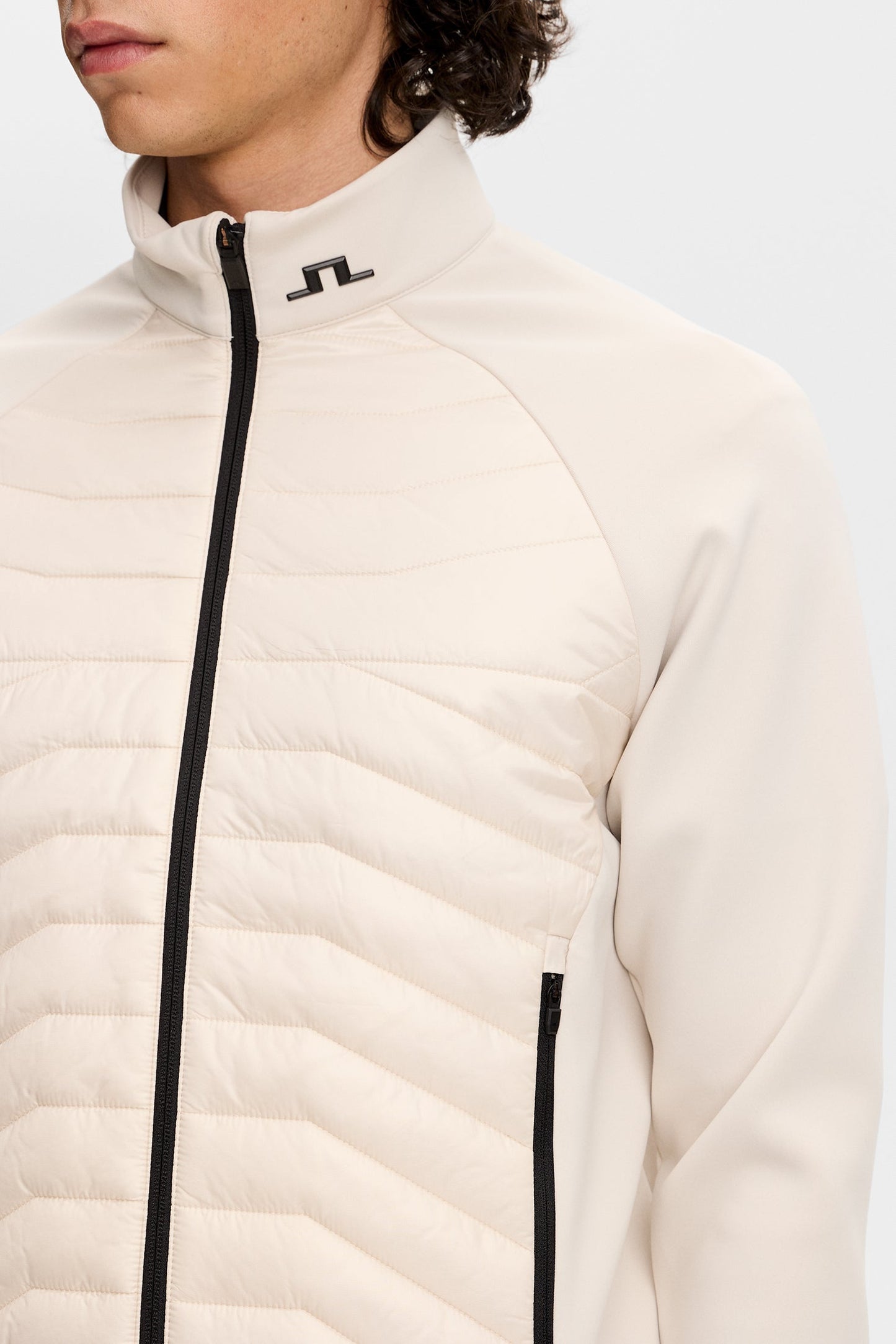 Heyden Quilt Hybrid Jacket / Moonbeam