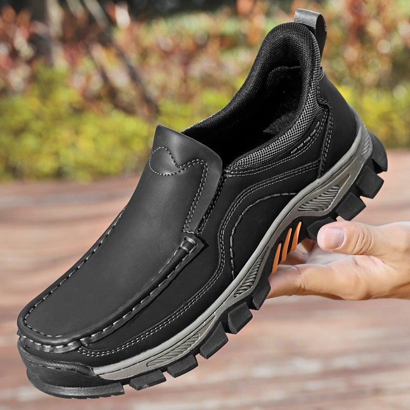 Letzter Tag! 45% RABATT auf handgefertigte orthopädische Herren-Gehschuhe aus echtem Leder