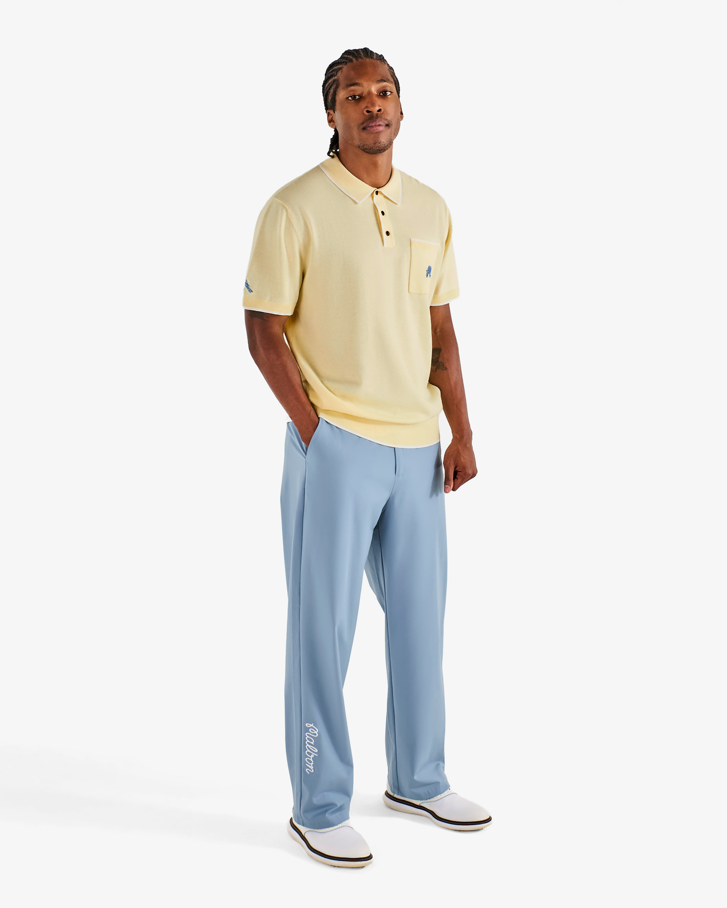 BLUE JAY KNIT POLO
