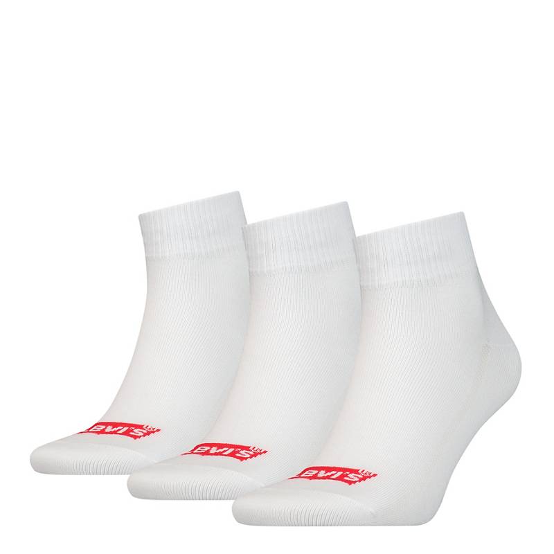 Mid Cut Logo Socks - 3 Pack