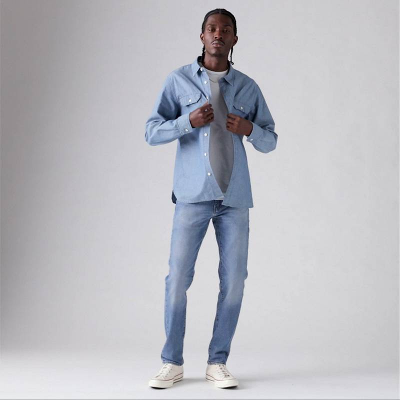 511 Slim Linen + Denim Jeans