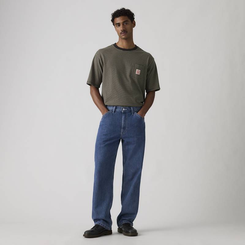 568 Loose Straight Carpenter Pants