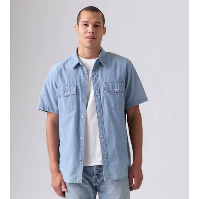 Short Sleeve Relaxed Fit Western Shirt