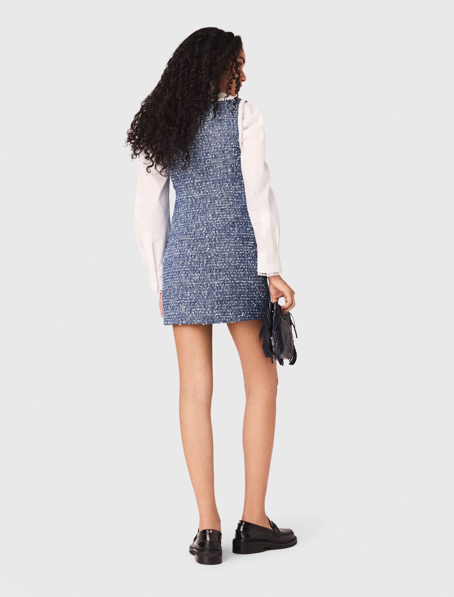 Short tweed dress
