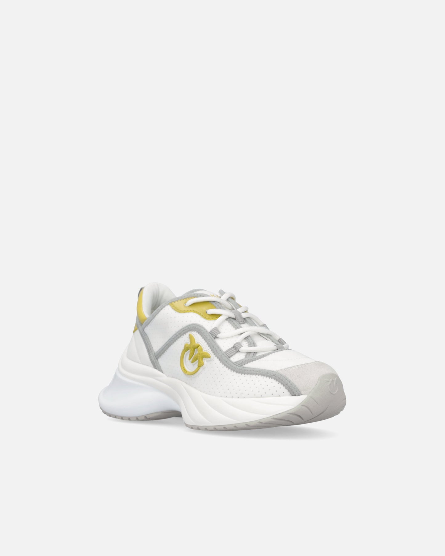 Ariel perforated sneakers with bird logo