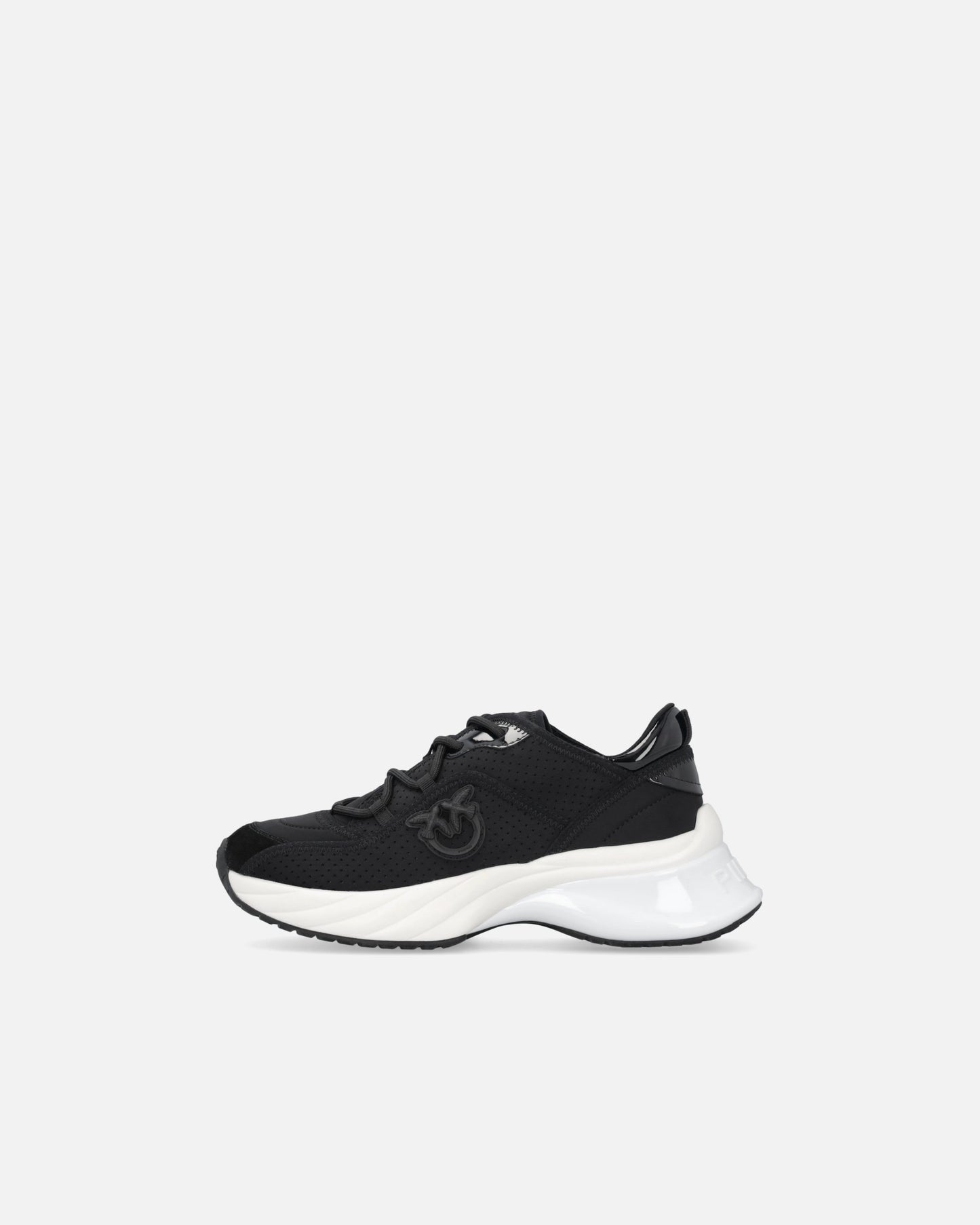 Ariel perforated sneakers with bird logo