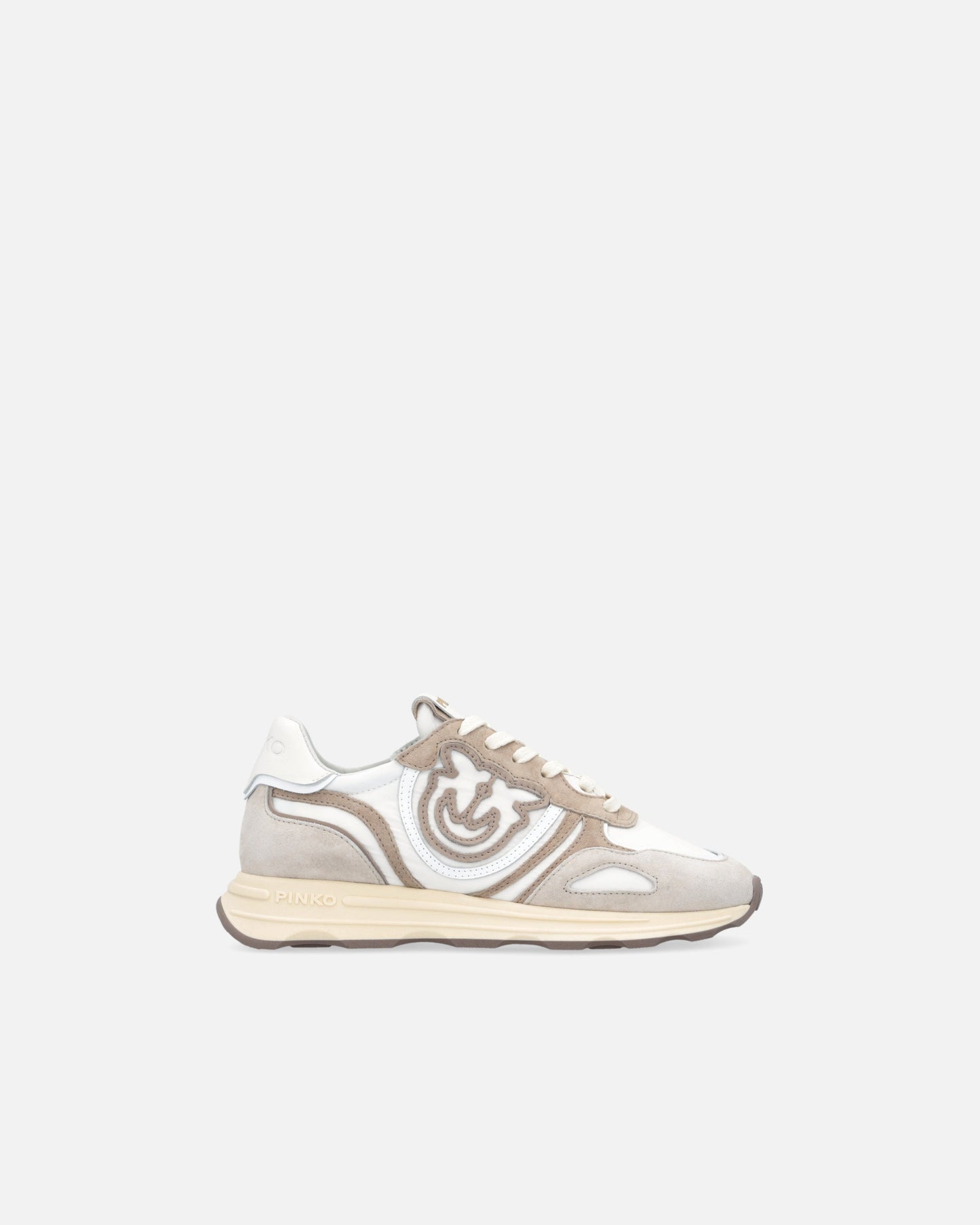 Suede sneakers with logo