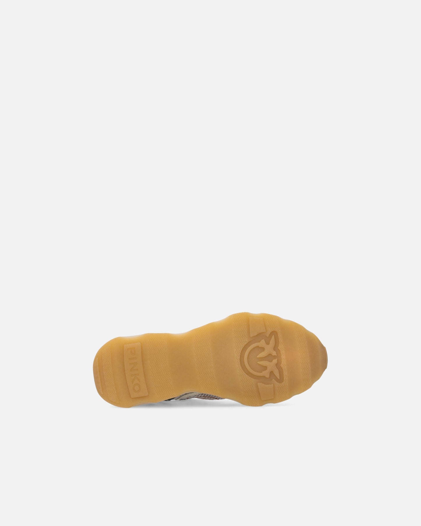 Sneakers with Love Birds logo and animal print